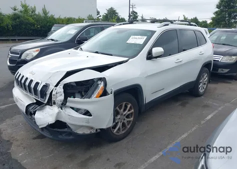 2017 Jeep Cherokee Latitude 4X4 from USA, damaged, VIN 1C4PJMCS2HW583857